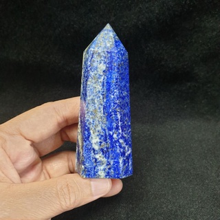 แท่งหินลาพิสลาซูลี ลาพิสลาซูลี หินก้อนลาพิสลาซูลี หินลาพิสลาซูลี(Lapis Lazuli)สูง 9 ซม. กว้าง 3.6 ซม. หนา 2.4 ซม.