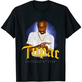 เสื้อยืด พิมพ์ลายโลโก้ Official Tupac 247 สําหรับผู้ใหญ่S-5XL