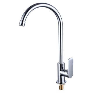 ก๊อกซิงค์ ก๊อกซิงค์เคาน์เตอร์ RASLAND RA DB-90413 ก๊อกน้ำ ห้องน้ำ SINK FAUCET RASLAND RA DB-90413 CHROME