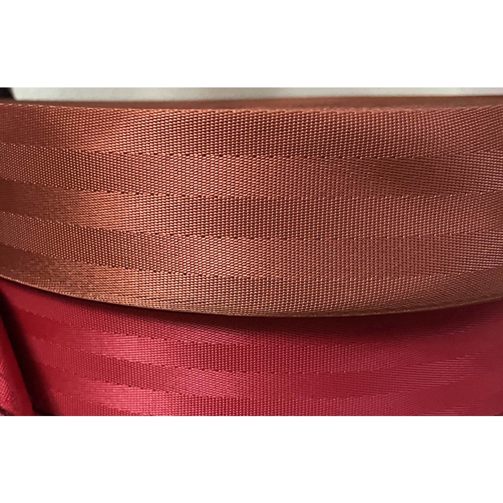 สายนิรภัย สายสะพาย สายผ้า 2 นิ้ว ราคาเมตรละ seat belt Nylon Polyester Webbing ราคา ถูกที่สุด ดีลบีเคเค แกลเลอรีภาพที่ 4