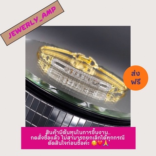 🌟ผ่อน0%🌟กำไลเพชรกลิ้ง...ทอง 9k ทองแท้ 37.5%