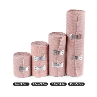 ผ้าพันเคล็ด ที่พันแผลแบบยืด ผ้ายืดอเนกประสงค์ Elastic Bandage มี 4 ขนาดให้เลือก