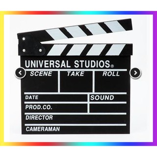 UNIVERSAL STUDIOS (slate film  board ถ่ายภาพยนต์)