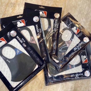 (ของแท้) หน้ากากผ้า Mask MLB (size S สีชมพู)