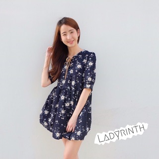 LDR004 Flowery dress