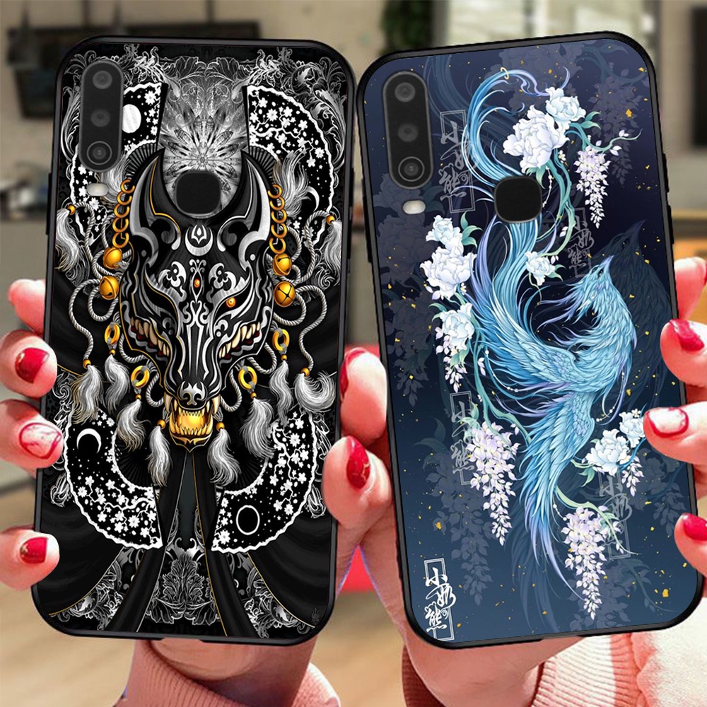 เคสโทรศัพท์ราคาถูกสําหรับ vivo u10 / vivo y12 / vivo y15 / vivo y17 เสือ, มังกร, ฟีนิกซ์