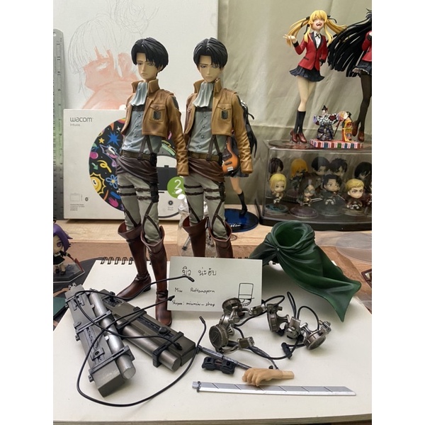 Attack on Titan Master Stars Piece The Levi MSP แท้ มือ2 ได้ทั้งหมดเลยค่ะ