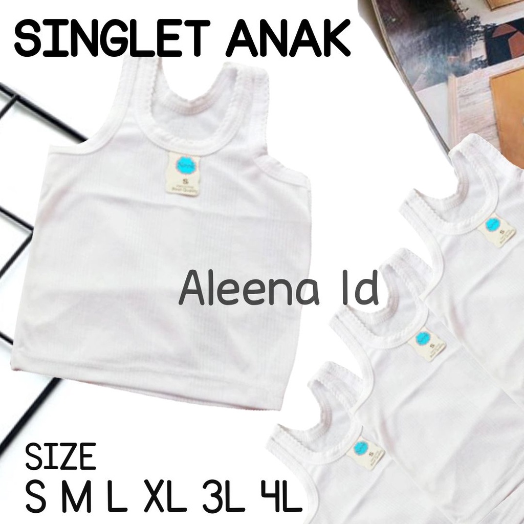 1 ชิ้น CHILDRENS UNDERWEAR / CHILDRENS SINGLET RETAIL M