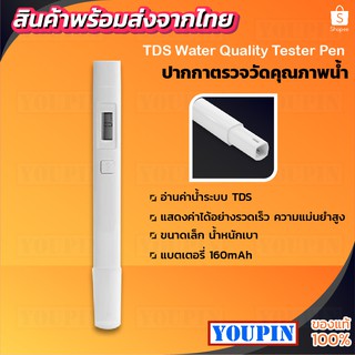 Xiaomi TDS Water Quality Tester Pen เครื่องมือตรวจคุณภาพน้ำ แบบปากกา ตรวจสอบอย่างรวคเร็ว