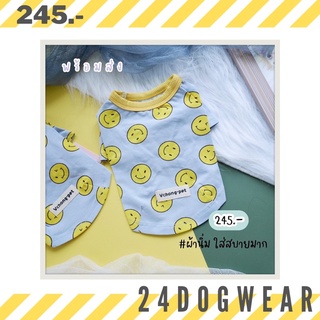 24dogwear. เสื้อหมา เสื้อสุนัข เสื้อสัตว์เลี้ยง ชุดหมา ชุดสุนัข เสื้อยืดหมา