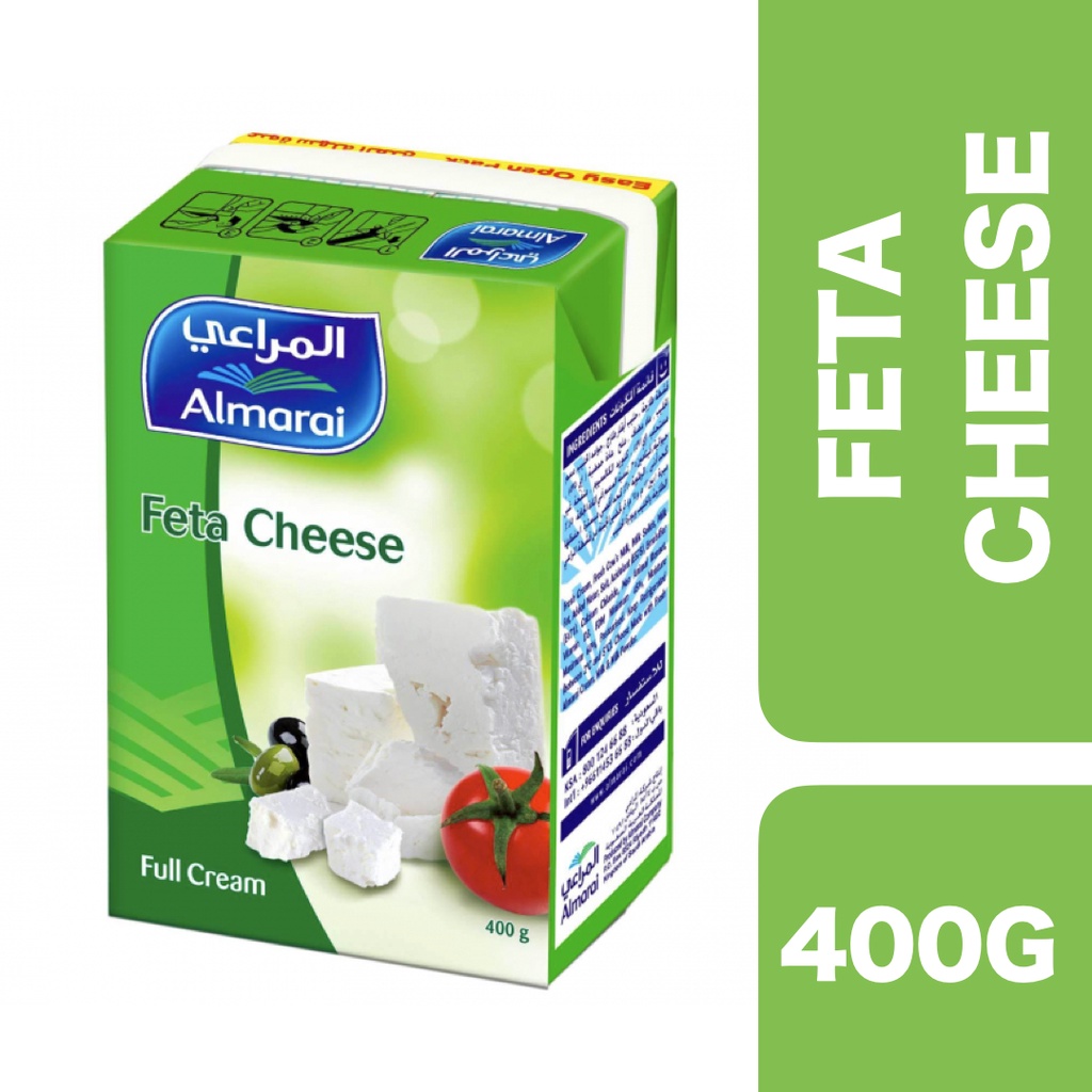 Almarai Feta Cheese 400g ++ อัลมาไร เฟต้าชีส 400 กรัม