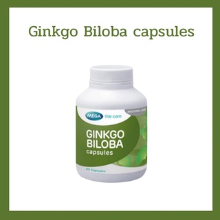 Mega Ginkgo biloba 60 capsules 1848