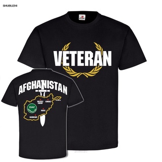 [100% Cotton]เสื้อยืดแขนสั้นลําลอง ผ้าฝ้าย พิมพ์ลาย Isaf Afghanistan Veteran Kunduz Kabul Mazar E Sharif Kandahar Krieg