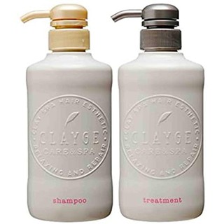 CLAYGE D SERIES (DAMAGE) SHAMPOO CONDITIONER 500ML เคลย์จ แชมพู ครีมนวด ยาสระผม ทรีทเมนท์ สปาผม เฮดสปา แฮร์สปา