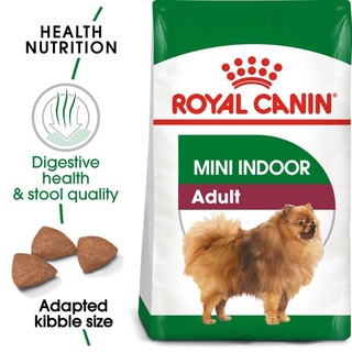 Royal Canin Mini Indoor Adult ถุง3kg สำหรับสุนัขโตขนาดเล็ก ถุง3kg