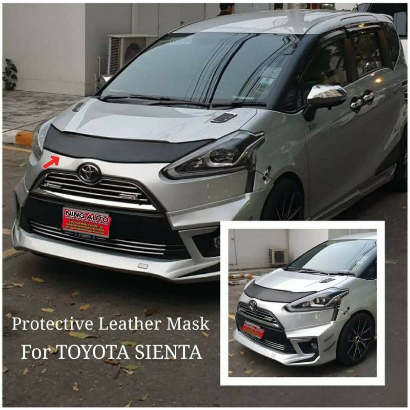 หน้ากากหนังกันหิน กันแมลง TOYOTA SIENTA