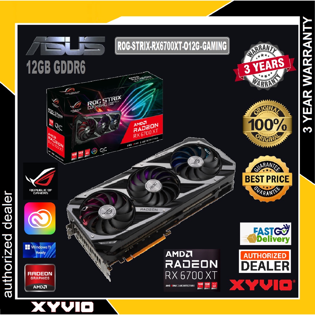 ASUS DUAL RX6700XT-O12G / OC / ROG STRIX RX6700-O12G GAMING / TUF RX6800-O16G GAMING / TUF RX6800XT-