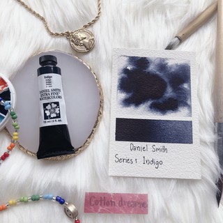 สีน้ำ Daniel Smith เกรดอาร์ตติส Series 1 สี Indigo แบ่งขาย2ml.