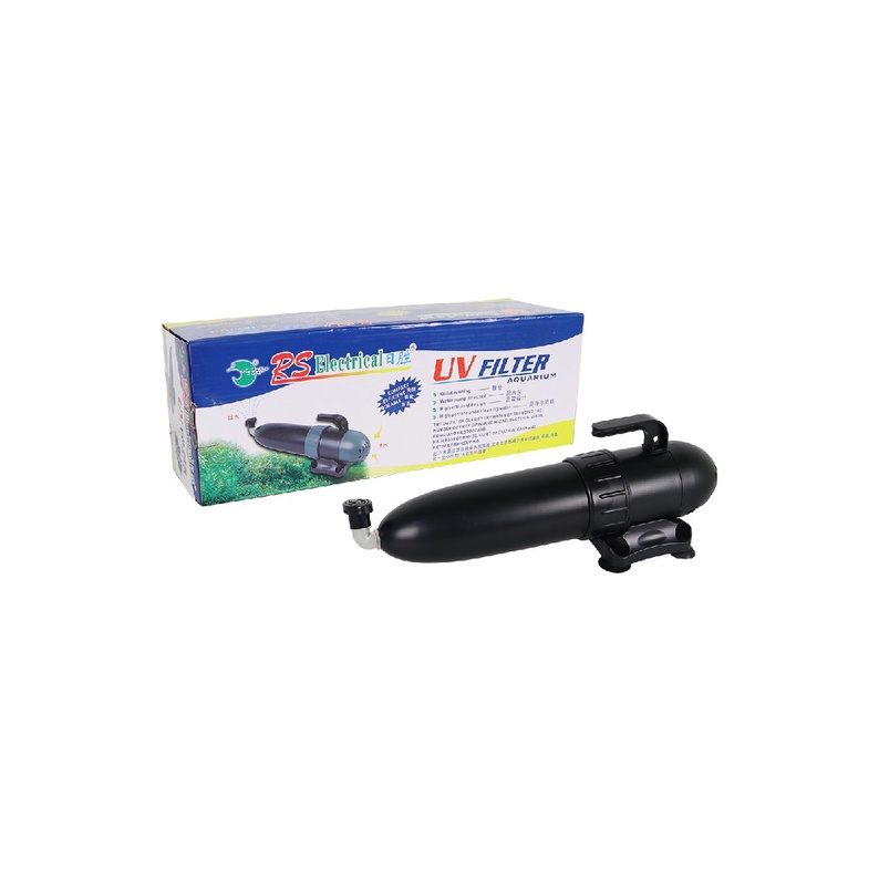 UV-007 RiSheng UV Filter (ยูวี 7 วัตต์) / กําลังไฟ = 17W, Qmax = 600 L/H, UV Power = 7W