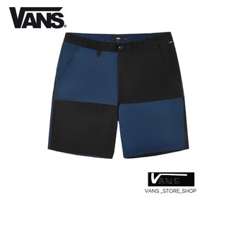 กางเกงVANS WOVEN SHORTS TWOTONE BLUE BLACK สินค้ามีประกันแท้