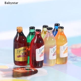 ((Babystar)) โมเดลน้ําดื่ม สําหรับบ้านตุ๊กตา 7 ขวด 1 ชุด