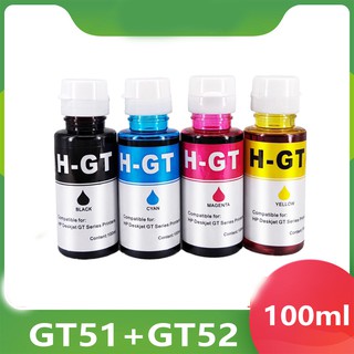 หมึกเติม HP GT51 GT52 สำหรับ HP DeskJet GT5810/GT5820 HP Ink Tank 410/319/310/419/315/415