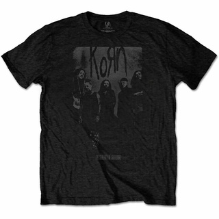 เสื้อยืดโอเวอร์ไซส์Korn เสื้อยืด สําหรับทุกเพศS-3XL