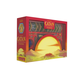 Catan 3D Edition คาทาน 3 มิติ เวอร์ชั่นครบรอบ 25 ปี (EN) Board Game บอร์ดเกม ของแท้