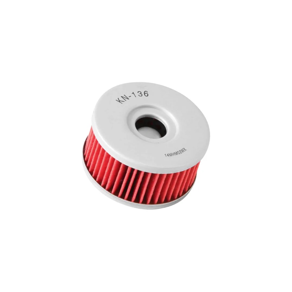 K&N กรองน้ำมันเครื่อง (OIL FILTER KN-136)  DR250 DRZ 250 GN250 DR350 GN400 GN 400 GZ250 MA
