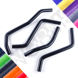 For 2008-2013 Yamaha Rhino 700 YXR700 2009 2010 2011 2012 Silicone Radiator Coolant Hose Kit