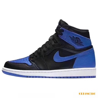 □﹍✻Nike Air Jordan 1 OG Retro Royal Aj1 สีน้ำเงินเข้ม 575441-007888