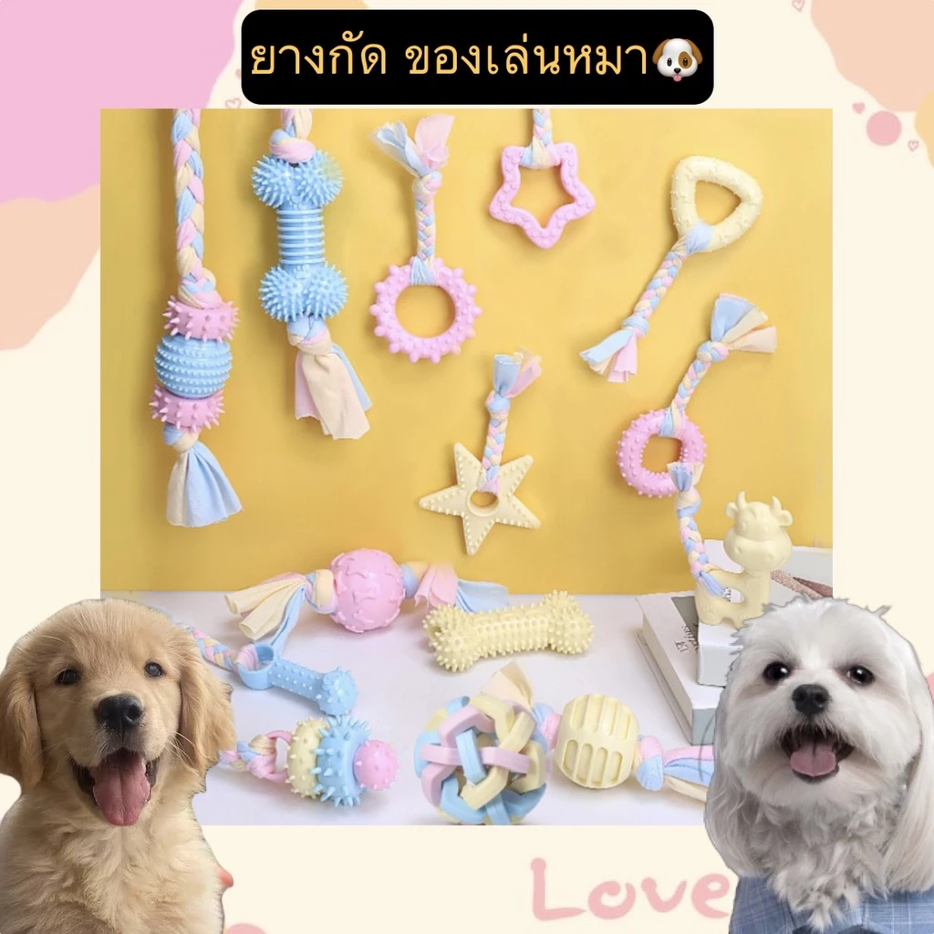 PP-068 ของเล่นสุนัข ยางกัด ของเล่นสัตว์เลี้ยง สุนัข แมว
