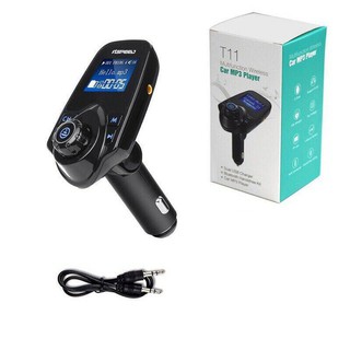 T11  Car Bluetooth Transmitter FM บูลทูธเครื่องเสียงรถยนต์ ของแท้100%