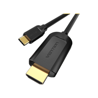 ส่งไวจากไทย Vention สายเคเบิล Type C to HDMI 4K HDMI การเชื่อมต่อโทรศัพท์มือถือ กับหน้าจอ สำหรับ Dell XPS Samsung S9 S8