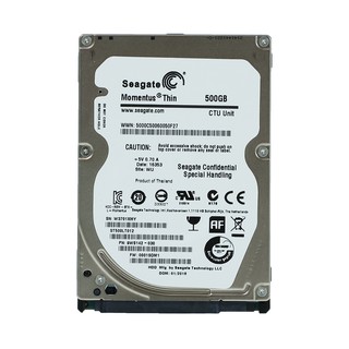 ฮาร์ดดิสโนตบุ็ค hdd 500.GB (NB-SATA-3) Seagate (5400RPM 16MB)