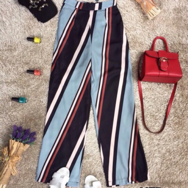 striped pants
