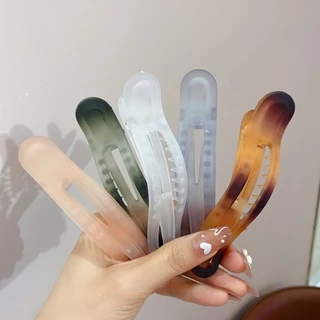 กิ๊บหนีบผมปากเป็ด ขนาด 11.5cm. เก็บผมแน่น เรียบง่าย สไตส์มินิมอล
