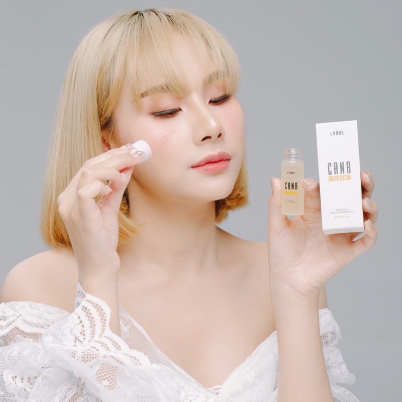 [ส่งฟรี] Lanos Cana Serum คาน่าเซรั่ม ของแท้ 100% เซรั่มสมุนไพรเกาหลี หน้าขาวใส ลดรอยดำจากสิว
