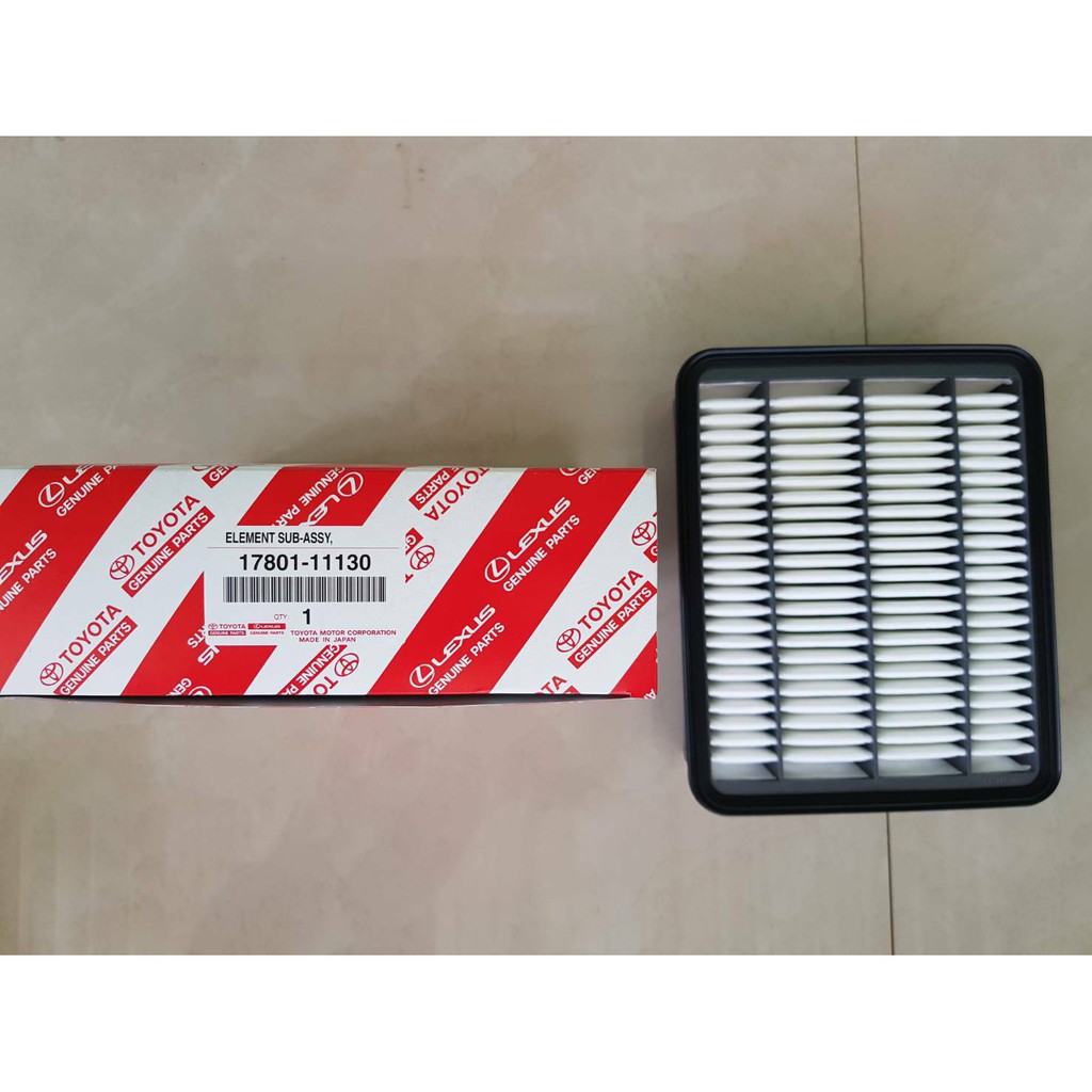 กรองอากาศ TOYOTA  PRADO(พราโด้) 2800,1GD-FTV ปี2015-2018   แท้ๆเบิกห้าง  ลูกละ890บาท