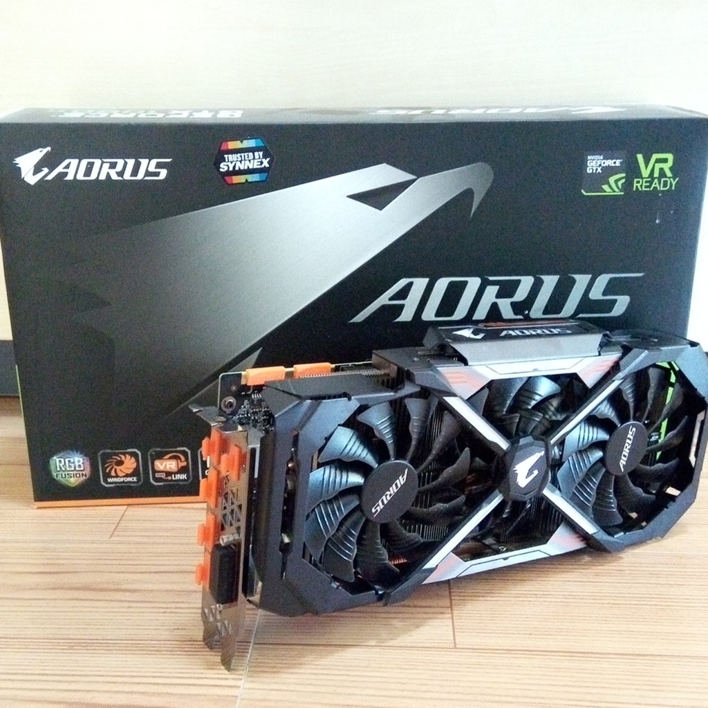 การ์ดจอ Aorus Geforce GTX 1080Ti 11GB