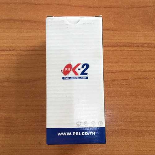 PSI LNB KU OK2  หัวจาน KU BAND 2 ขั้ว TWIN UNIVERSAL KU-BAND LNBF 9750/10600 MHz ใช้กับกล่องรับดาวเท