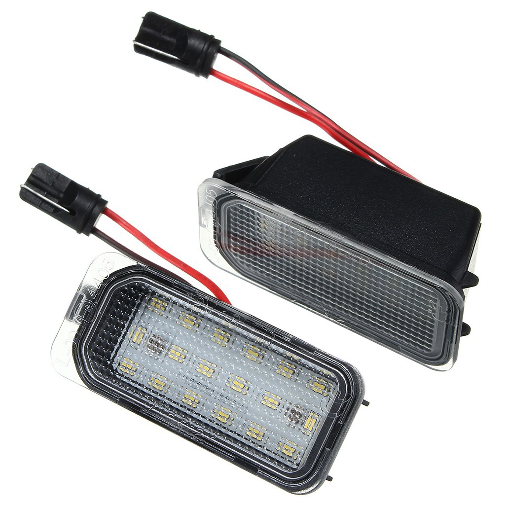 ✤✤HOT SALE✤✤ไฟติดป้ายทะเบียนรถยนต์ 18LED สำหรับ FORD FIESTA
