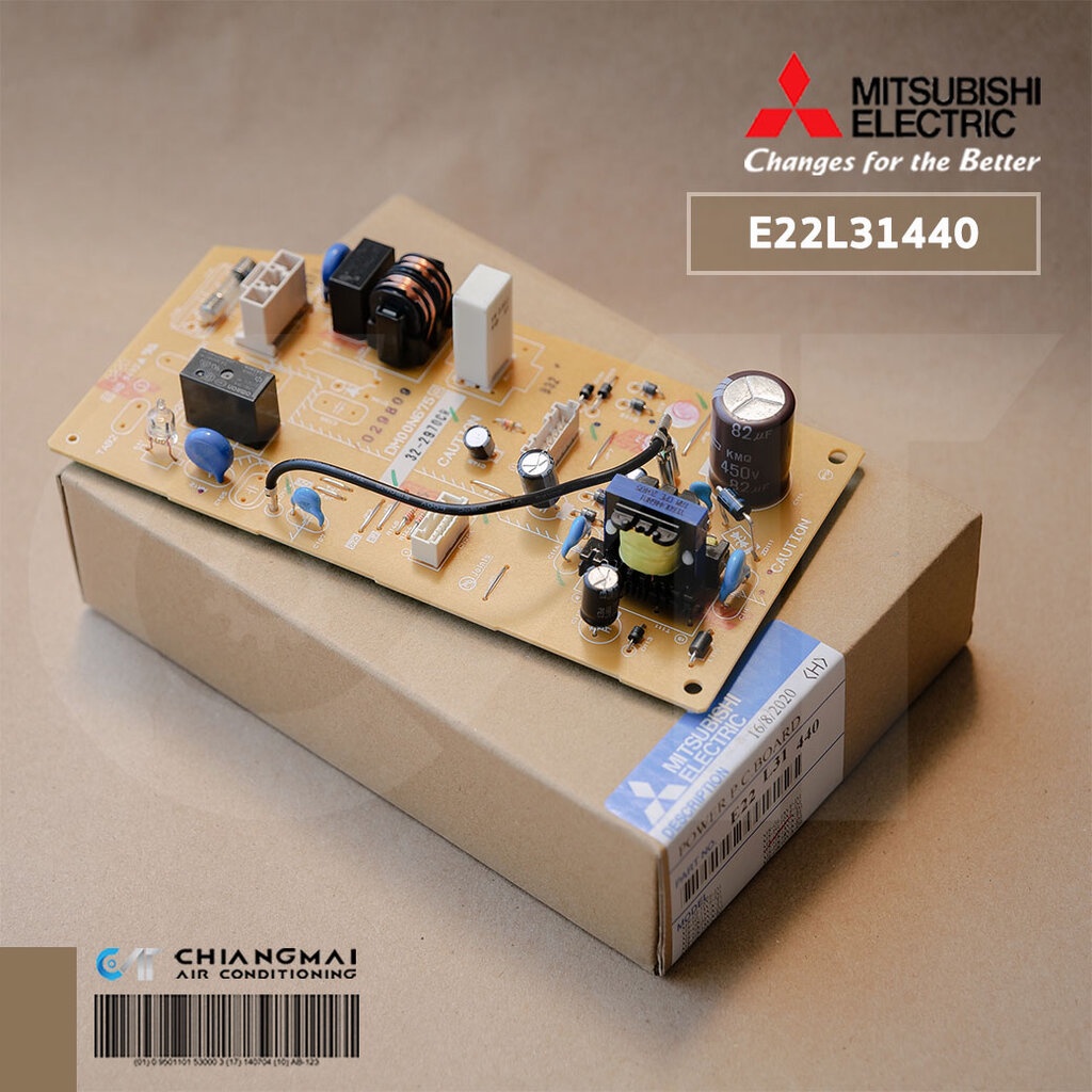E22L31440 แผงวงจรแอร์ Mitsubishi Electric แผงบอร์ดแอร์มิตซูบิชิ บอร์ดคอยล์เย็น รุ่น MS-GK09VA, MS-GK
