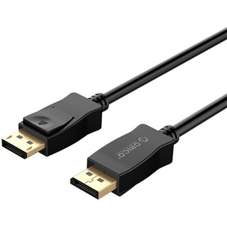 Orico DP (M) to DP (M) HD Adapter Cable 1m / 2m Black (XD-DTDP4-10 / XD-DTDP4-20 )