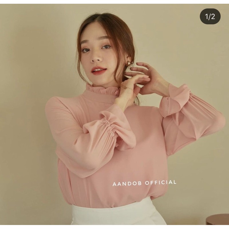 Cheri blouse  👚 ร้าน aandob official