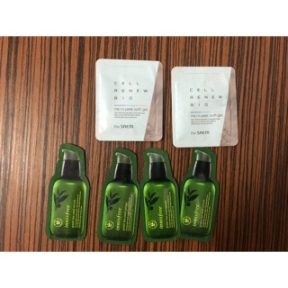 Innisfree tea seed serum, peel soft gel the saem