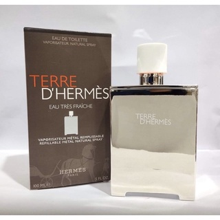 น้ำหอม Hermes Terre DHermes for Men EDT 100 ml. *กล่องขาย*【ของแท้ 100 % 】ส่งฟรี 📦🛵🚚