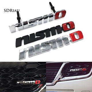 สติกเกอร์ โลหะ ลาย nismo 3D สำหรับตกแต่งรถยนต์