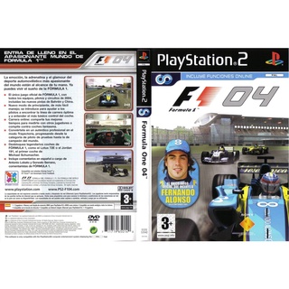 แผ่นเกมส์ PS2 F1 04   คุณภาพ ส่งไว (DVD)