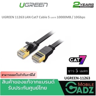 Ugreen สายแลน 11263 Lan cat7 cable 10000M/10Gbps ยาว 5 เมตร รับประกัน 2 ปี